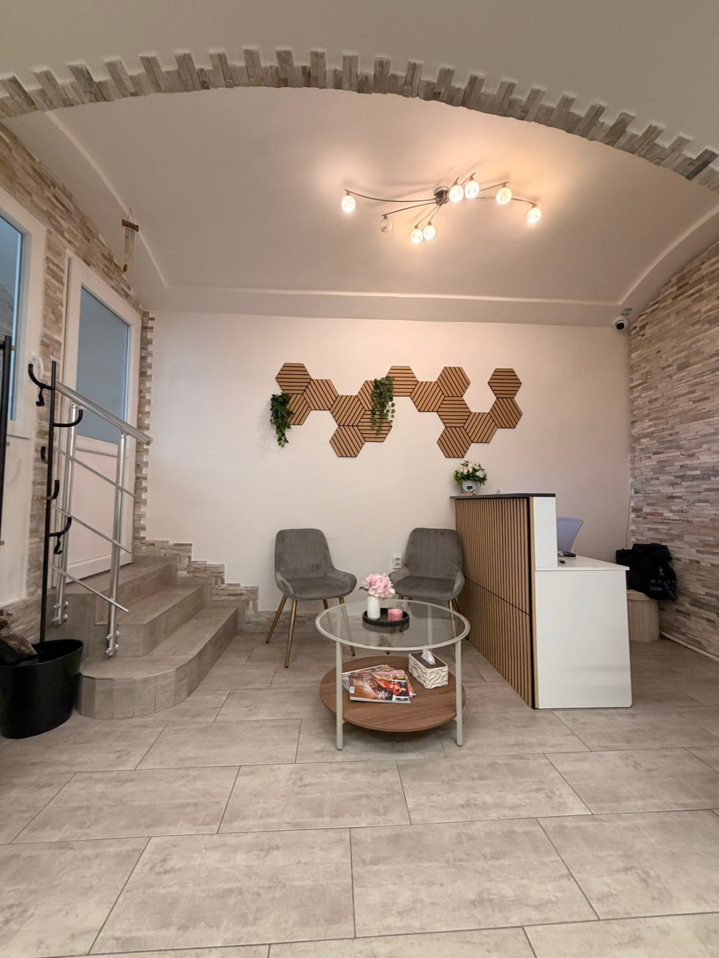 Čekací zóna salonu LUMI
