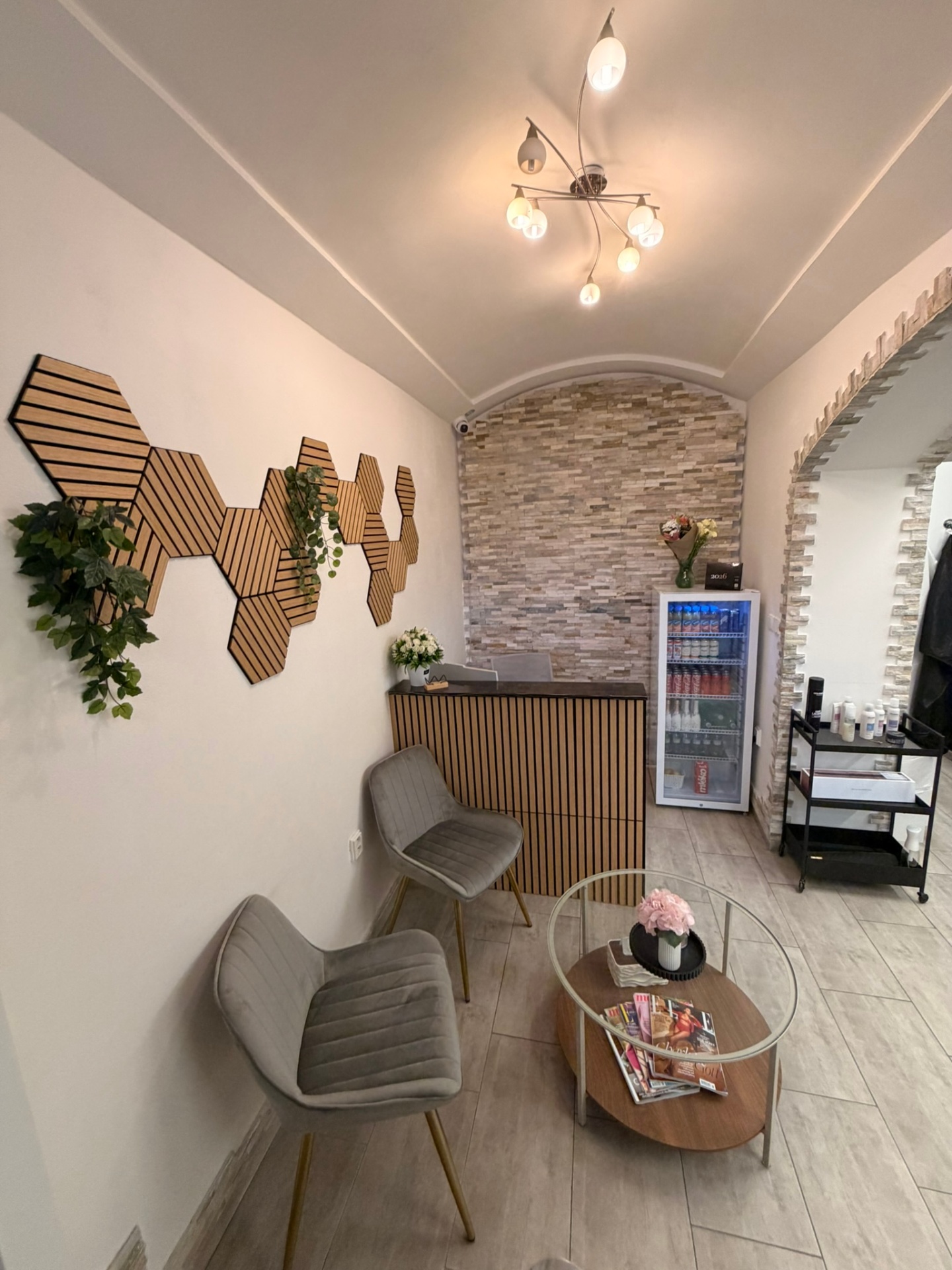 Recepce salonu LUMI